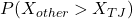 P(X_{other} > X_{TJ})