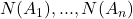 N(A_1), ..., N(A_n)
