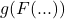 g(F(...))