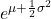 e^{\mu + \frac{1}{2}\sigma^2}